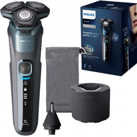 PHILIPS Afeitadora S5586/66 Wet & Dry con Base de Carga