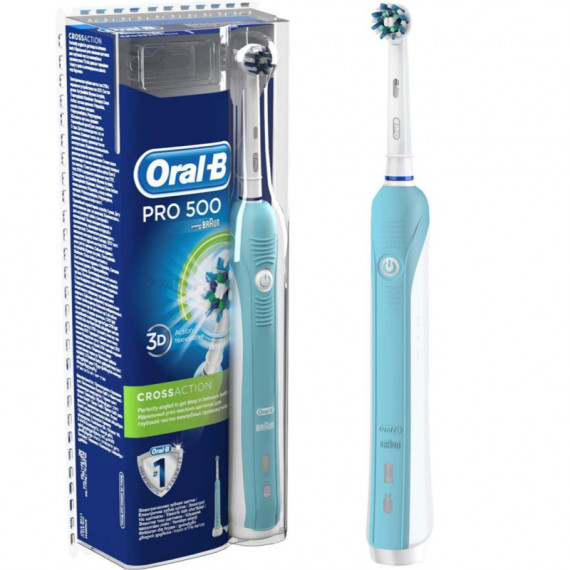 BRAUN Oral-b Cepillo 3D Pro 500 Cross Action Blanco (D16.513.U)