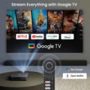 Dangbei Atom Proyector 1200 Lúmenes, Netflix Oficial, 1080P, Wifi y Bluetooth.  DANGBEI EMOTN