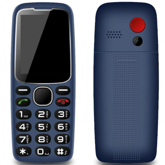 DAEWOO DW8001BL Teléfono Móvil Senior Azul