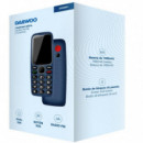 DAEWOO DW8001BL Teléfono Móvil Senior Azul