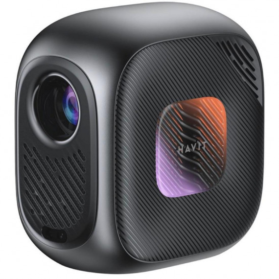 HAVIT PJ215 Pro Proyector 720P, 250 Lúmenes, Android TV y Wifi