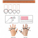 BEMI Revo Smart Ring 18MM Acero Inoxidable Negro