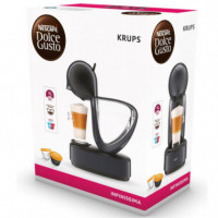 KRUPS KP173BCL Cafetera Capsulas Dolce Gusto Infinnisima Gris
