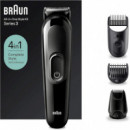 BRAUN SK3400/BK Recortadora para Pelo y Barba 4-1