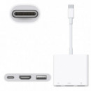 Apple Adaptador Multipuerto de Usb-c a Av Digital (MW5M3ZM/A)  APPLE
