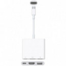 Apple Adaptador Multipuerto de Usb-c a Av Digital (MW5M3ZM/A)  APPLE