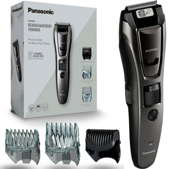 PANASONIC ER-GB80-H503 Recortadora para Pelo, Barba y Cuerpo Recargable