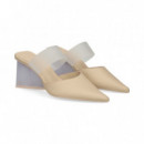 Mule+tira Vinilo Peil Beige  RAS
