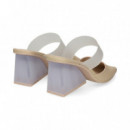 Mule+tira Vinilo Peil Beige  RAS