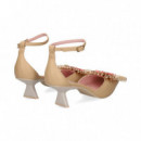 Abierto Lados Mona ante Beige  RAS