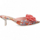 Mule Print Multi Coral  RAS