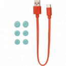 JBL Wave Beam 2 Auricular Inalámbrico Cancelación Ruido Azul