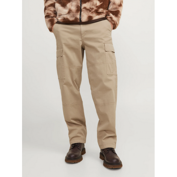 Pantalones Jack&Jones Cargo corte loose beige