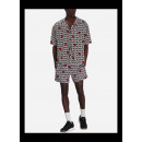 Beach Shirt Relaxed 10268906 01 Black  HUGO