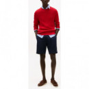 TOMMY HILFIGER - Essential Terry Sweatshort - DW5 - F|MW0MW37240/DW5