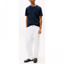 TOMMY HILFIGER - Light Interlock Tee - DW5 - F|MW0MW37508/DW5