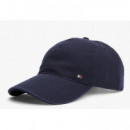 TOMMY HILFIGER - Th Corp Herringbone 6 Panel Cap - DW6 - F|AM0AM13006/DW6