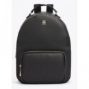 TOMMY HILFIGER - Th Soft Logotape Backpack - Bds - F|AW0AW16915/BDS