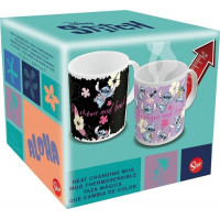 Taza Térmica Stitch y Angel  STOR