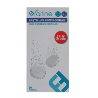 FARLINE Pastillas Limpiadoras Limpieza Protesis