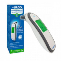 URGO Termómetro Duo-tech Infrarrojo para Frente y Oído