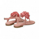 Esclava Flor Terciopelo Rosa  PRETTY BALLERINAS