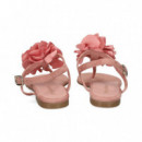 Esclava Flor Terciopelo Rosa  PRETTY BALLERINAS