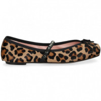 Bailarina Tira Tachas Leopardo  PRETTY BALLERINAS