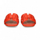 Pala Entrelazada Rojo  BIBI LOU