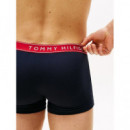 Pack de 3 Calzoncillos Trunk con Inscripción de TOMMY HILFIGER