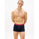 Pack de 3 Calzoncillos Trunk con Inscripción de TOMMY HILFIGER