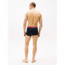 Pack de 3 Calzoncillos Trunk con Inscripción de TOMMY HILFIGER