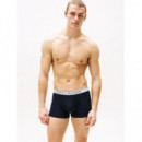 Pack de 3 Calzoncillos Trunk con Inscripción de TOMMY HILFIGER