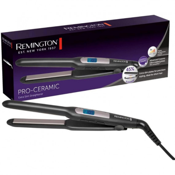 REMINGTON S5515 E51 Plancha de Pelo de Cerámica Extra Slim