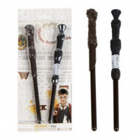 Bolígrafos Varita de Harry Potter y Dumbledore  CERDÁ