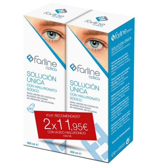 FARLINE Optica Solucion Unica con Hialuronico 2