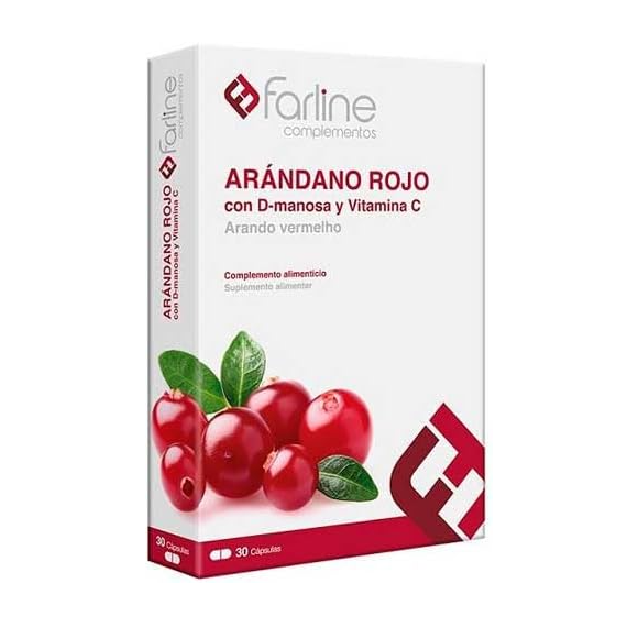 FARLINE Complementos Arandano Rojo + Vitamina C