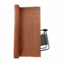 Cañizo Plástico Marron Simple Cara 2X3 DONNA GARDEN