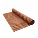 Cañizo Plástico Marron Simple Cara 2X3 DONNA GARDEN