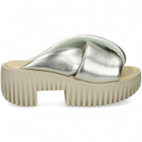 Pala Cruzada Piel Platino  4CCCCEES