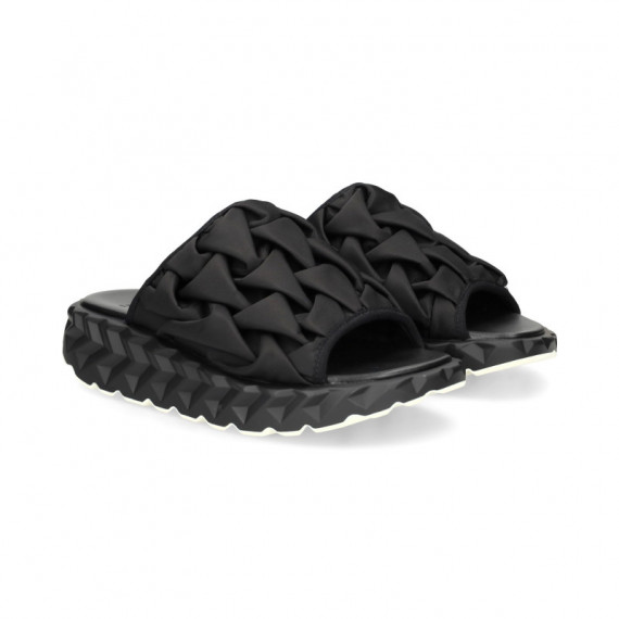 Pala Trenzada Nylon Negro  4CCCCEES