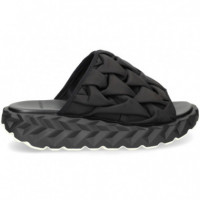 Pala Trenzada Nylon Negro  4CCCCEES