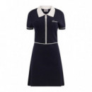 Vestido Jersey Mini Fit-and-flare de GUESS