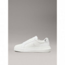 Chunky Cupsole Low Mg Bright White/silve  CALVIN KLEIN