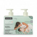 SUAVINEX Duplo Gel Espumoso + Locion Pack 500 Ml + 500 Ml