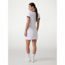 Vestido Mini de Punto Acanalado Ceñido de GUESS