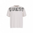 Camiseta Oversize Bugler de GUESS