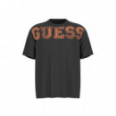 Camiseta Oversize Bugler de GUESS