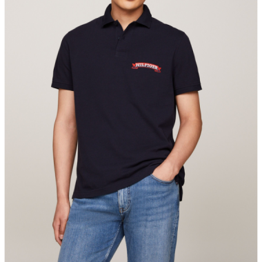 Polo TOMMY HILFIGER Monotype Azul Marina